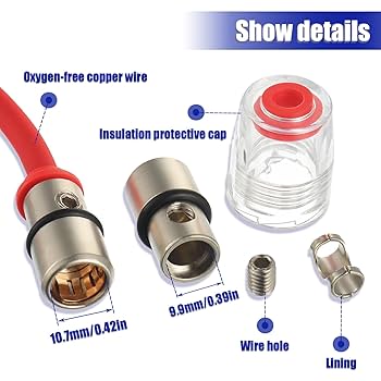 Amazon.com: BOJACK 8 Gauge AWG 1ft Power Wire with 20 Amp